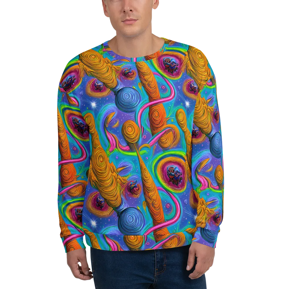 Turbulent Aura on Sweatshirt — Front