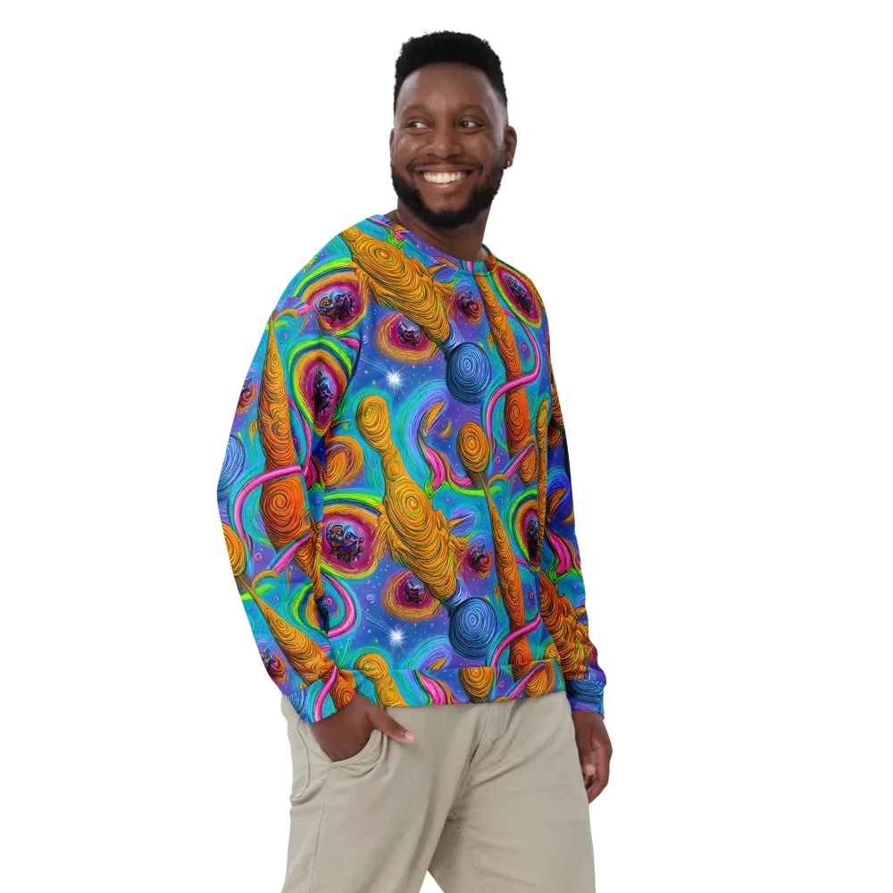 Turbulent Aura on Sweatshirt — Front