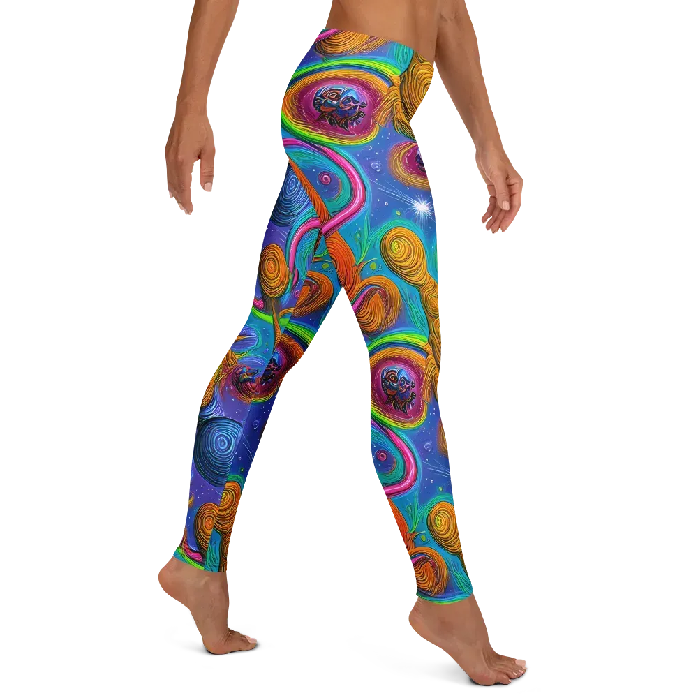 Turbulent Aura on Leggings — Right