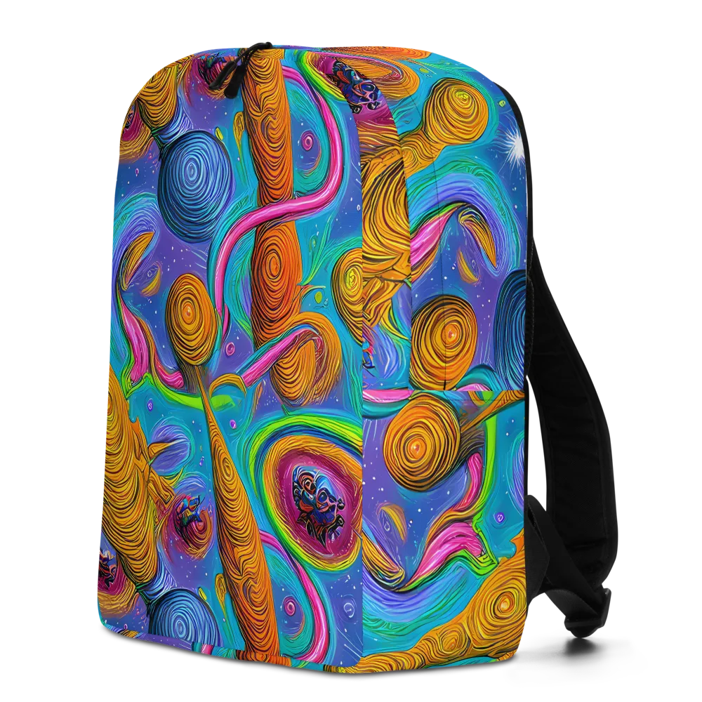 Turbulent Aura on Minimalist Backpack — Left