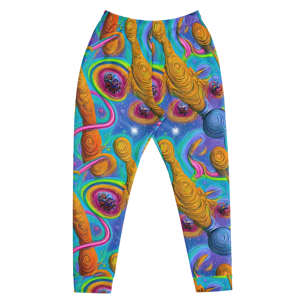 Turbulent Aura on Men's Joggers — Front