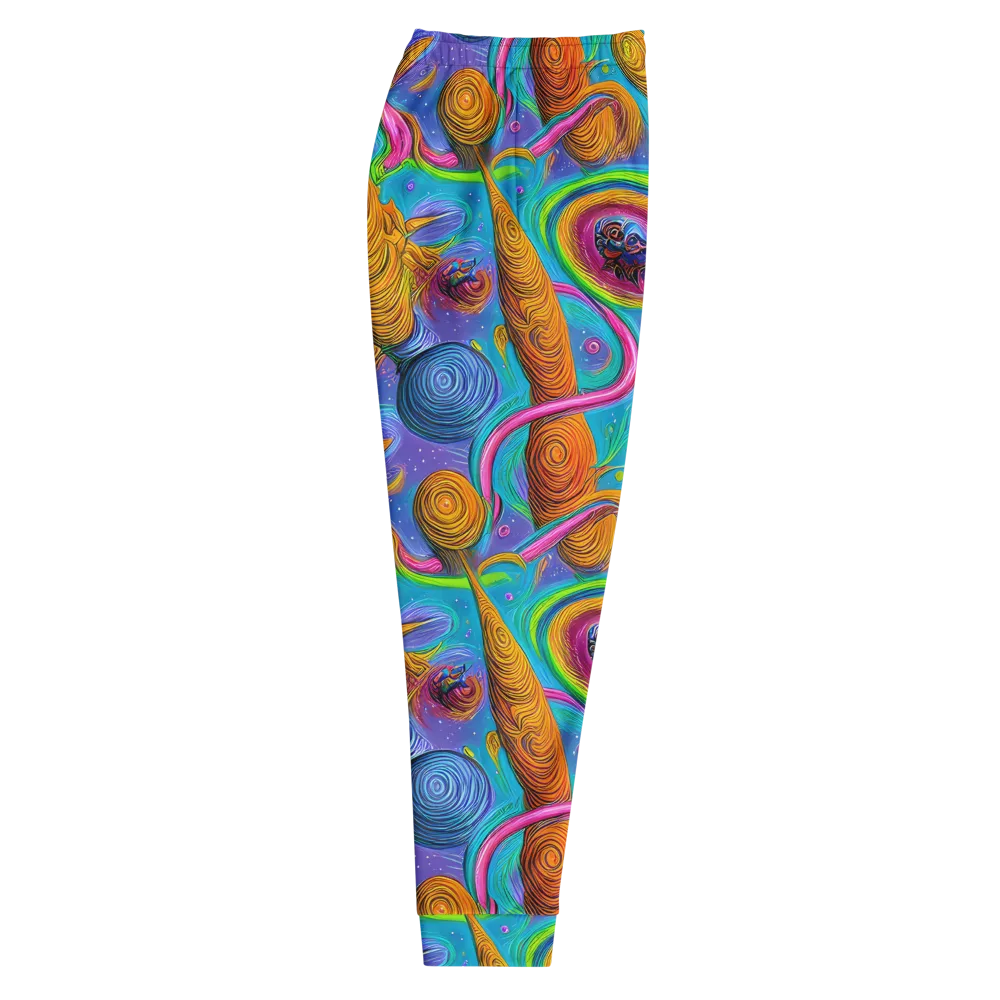Turbulent Aura on Men's Joggers — Right