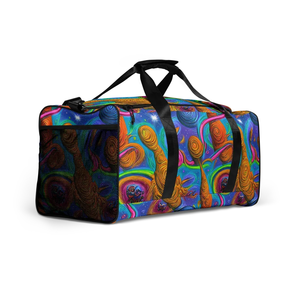 Turbulent Aura on Duffle Bag — Right Front