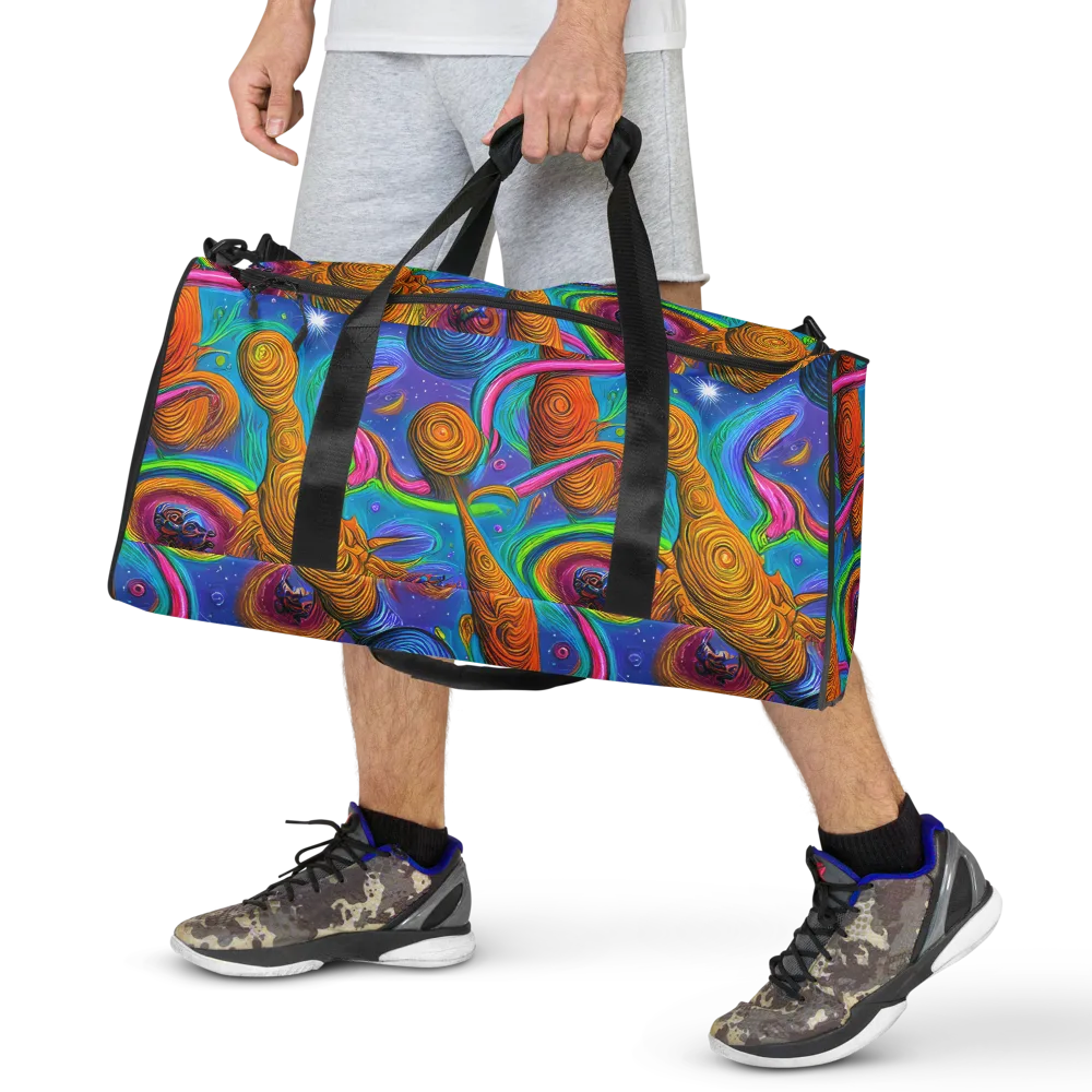 Turbulent Aura on Duffle Bag — Front