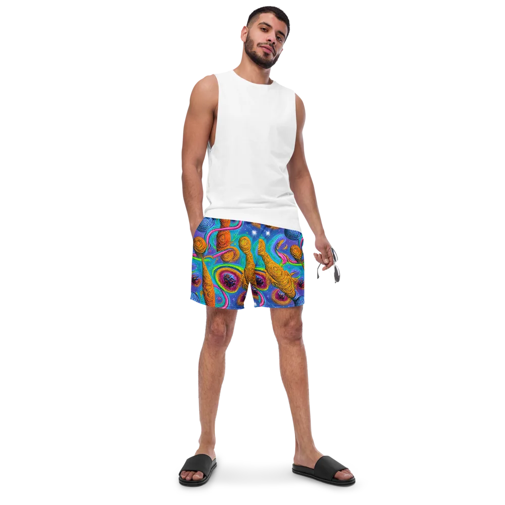 Turbulent Aura on Swim Trunks — Front