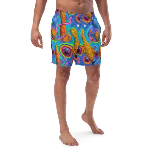Turbulent Aura on a Swim Trunks