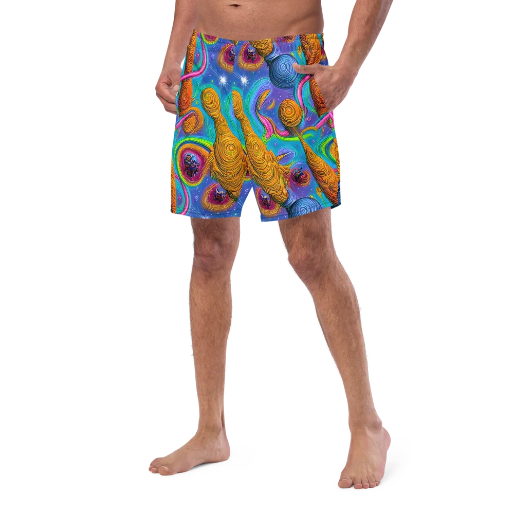 Turbulent Aura on Swim Trunks — Left Front