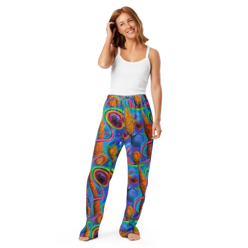 Turbulent Aura on a Women's Pajama Pants