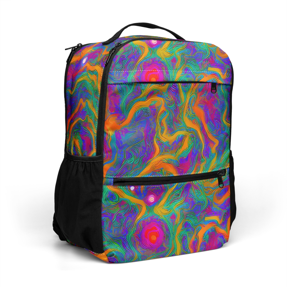 Neon Terrain on Utility Backpack — Right Front