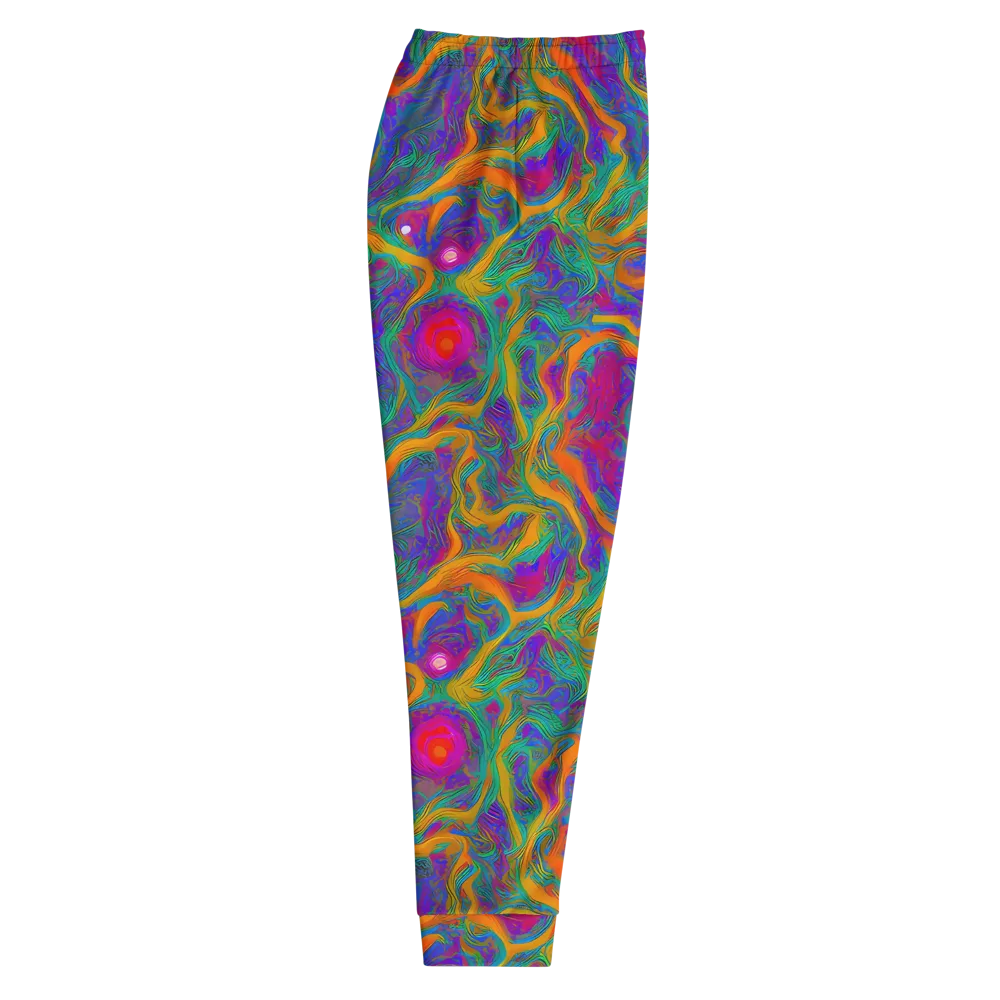 Neon Terrain on Men's Joggers — Right