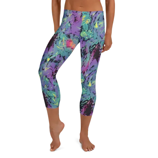 Dreamwave Flux on a Capri Leggings