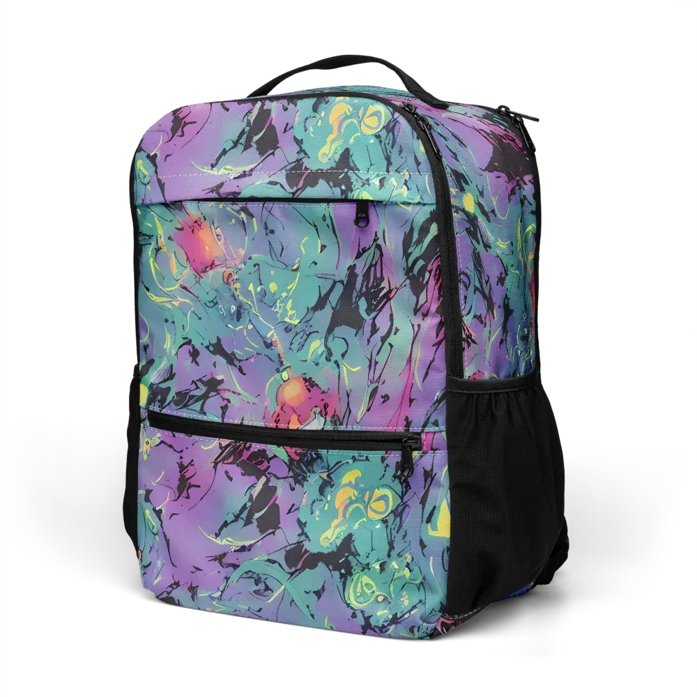 Dreamwave Flux on Utility Backpack — Left Front