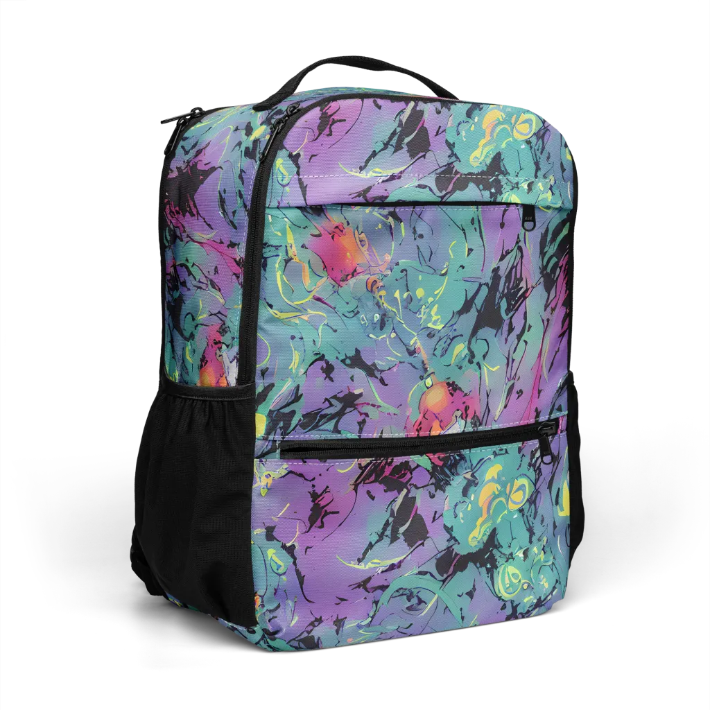 Dreamwave Flux on Utility Backpack — Right Front