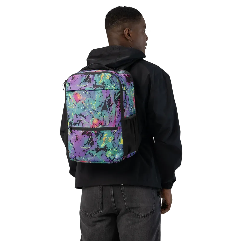 Dreamwave Flux on Utility Backpack — Back