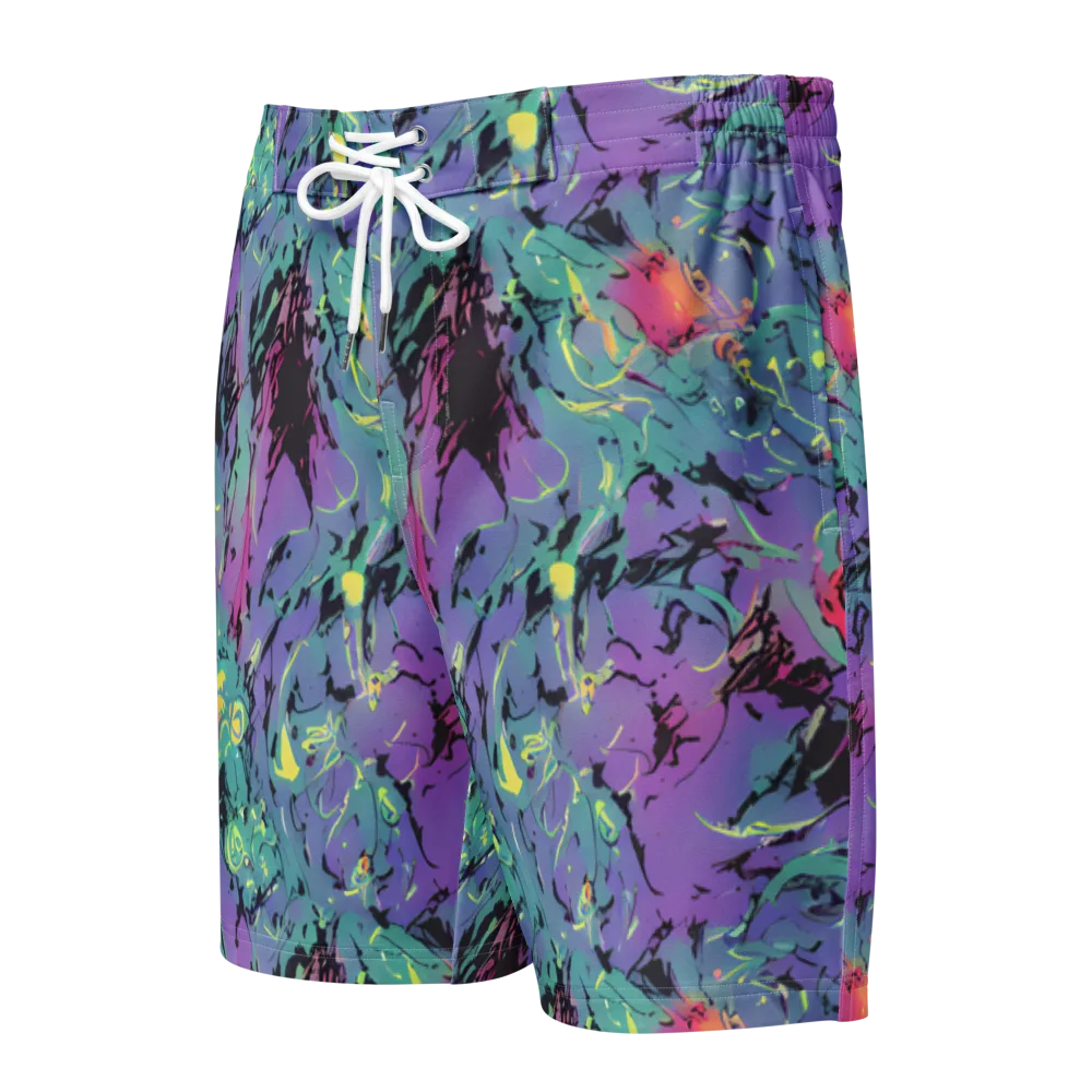Dreamwave Flux on Men's Board Shorts — Front