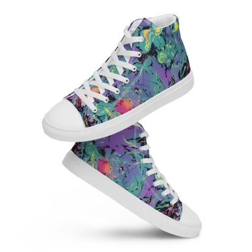 Dreamwave Flux on a Men's High Top Canvas Shoes