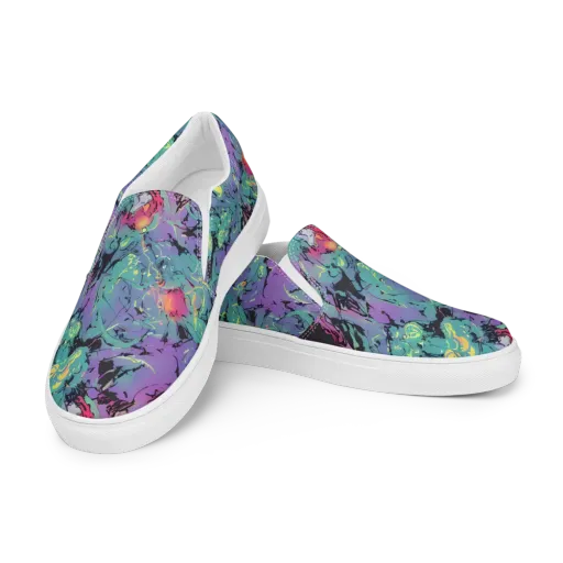 Dreamwave Flux on a Women's Slip-On Canvas Shoes