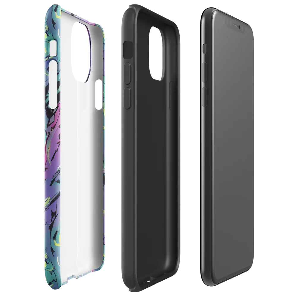 Dreamwave Flux on Tough Case for iPhone® — Right
