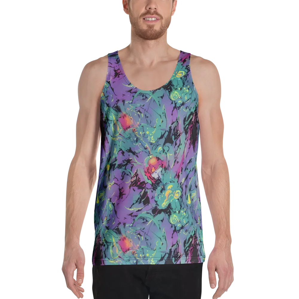 Dreamwave Flux on Men's Tank Top — Front