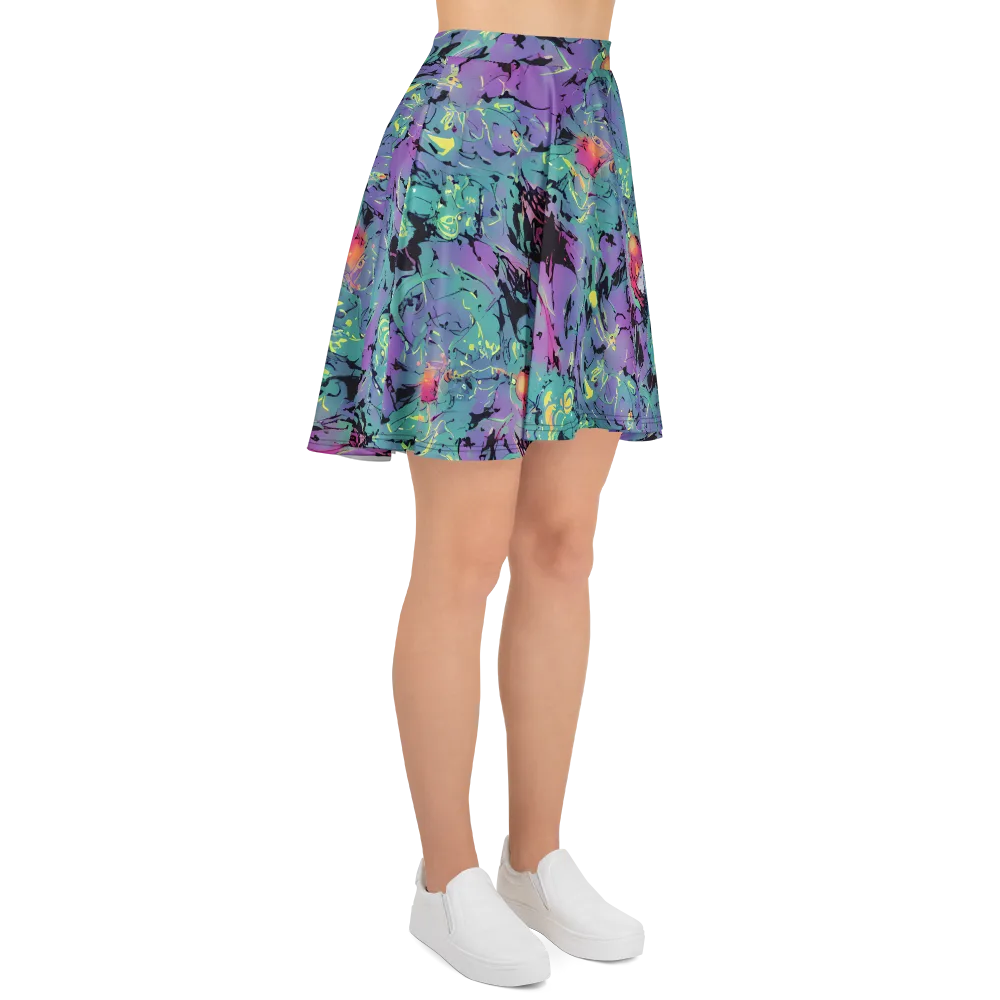 Dreamwave Flux on Skater Skirt — Right