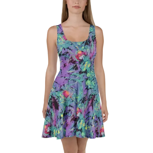 Dreamwave Flux on a Skater Dress