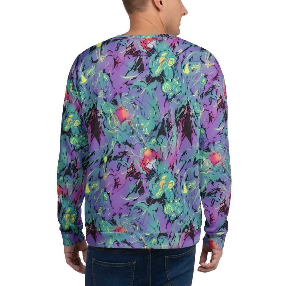 Dreamwave Flux on Sweatshirt — Back