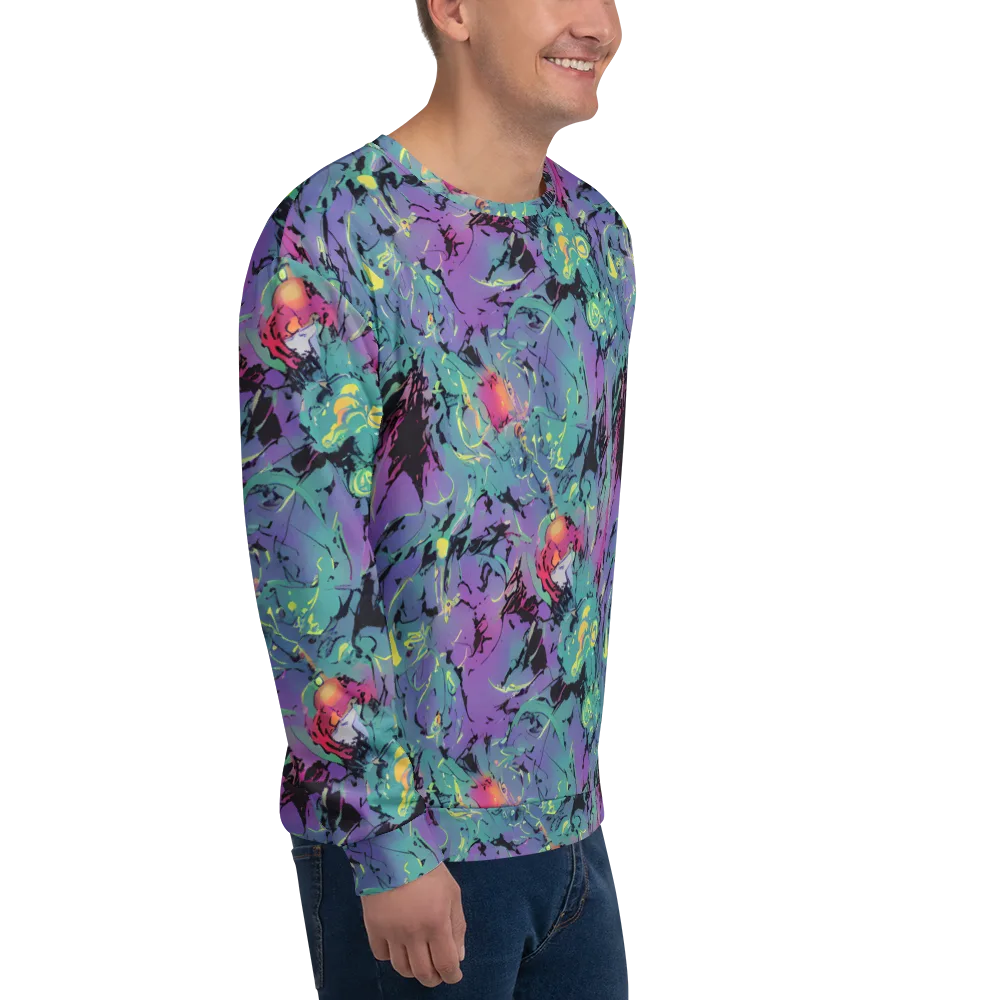 Dreamwave Flux on Sweatshirt — Right Front