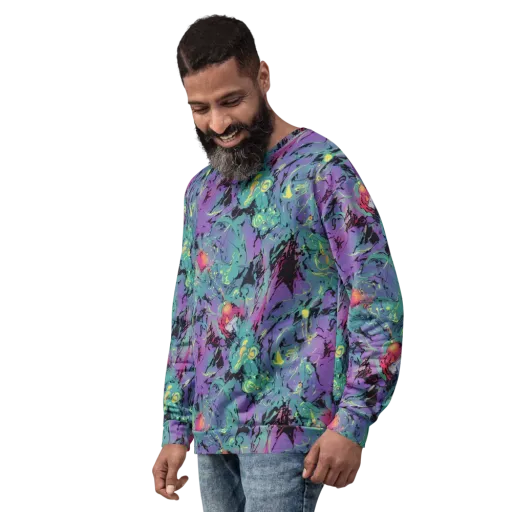 Dreamwave Flux on a Sweatshirt