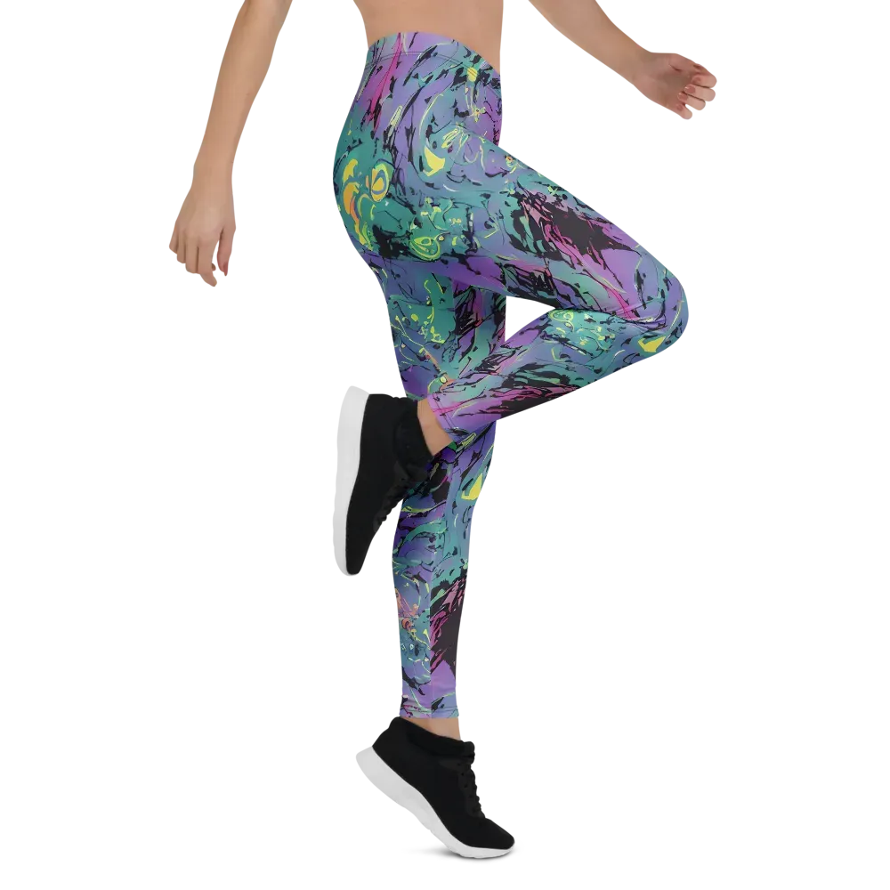 Dreamwave Flux on Leggings — Right