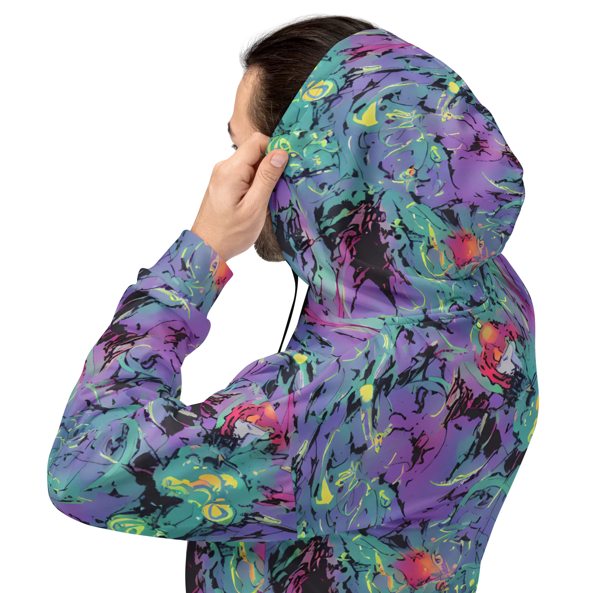 Dreamwave Flux on Hoodie — Back