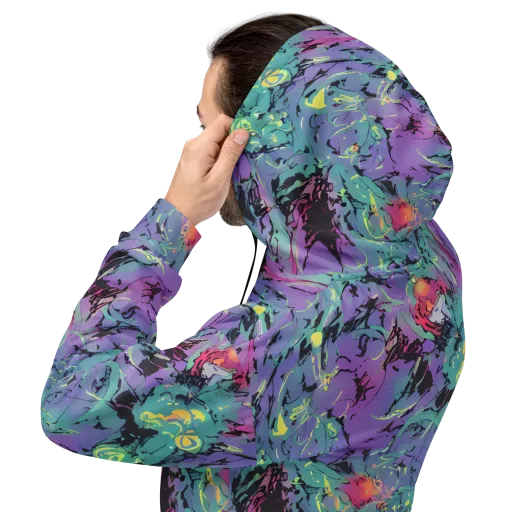 Dreamwave Flux on a Hoodie