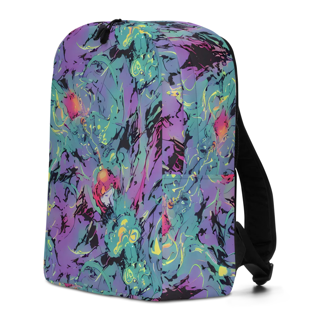 Dreamwave Flux on Minimalist Backpack — Left