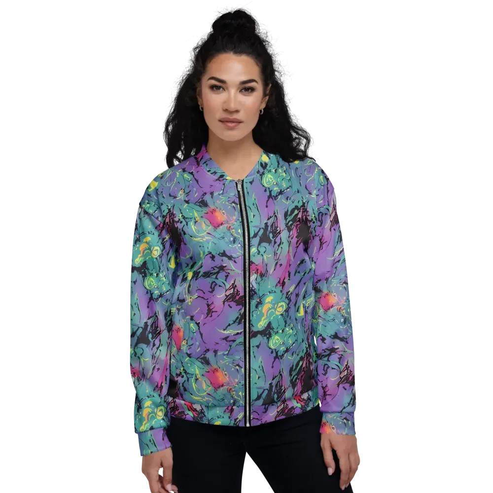 Dreamwave Flux on Bomber Jacket — Front