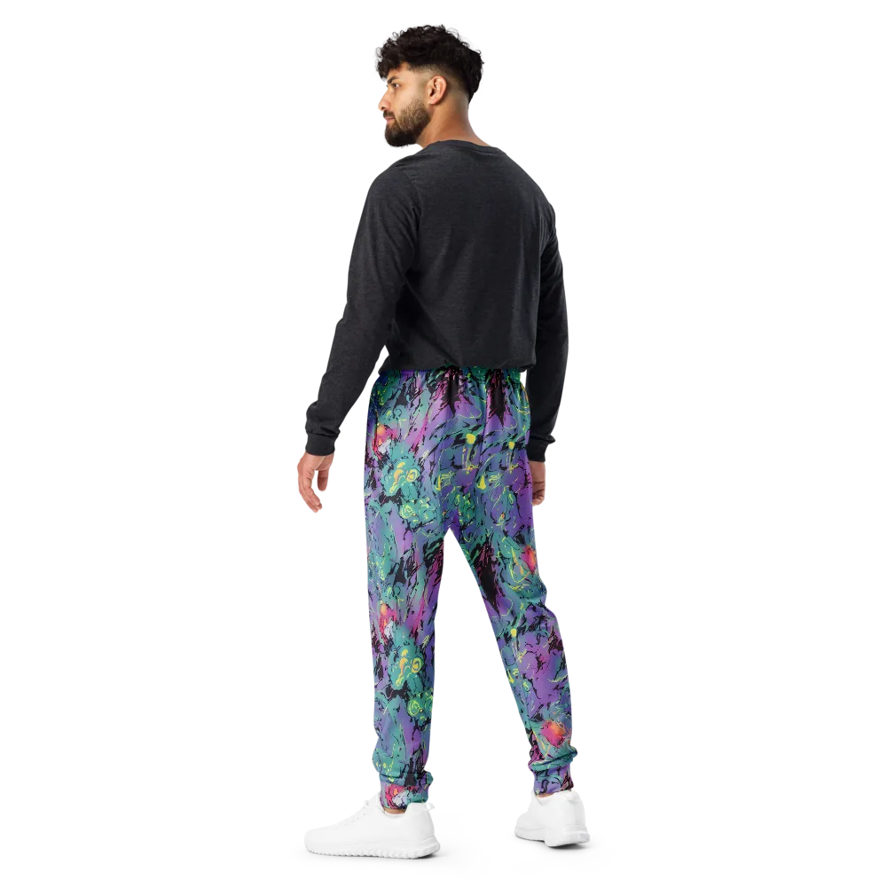 Dreamwave Flux on Men's Joggers — Back