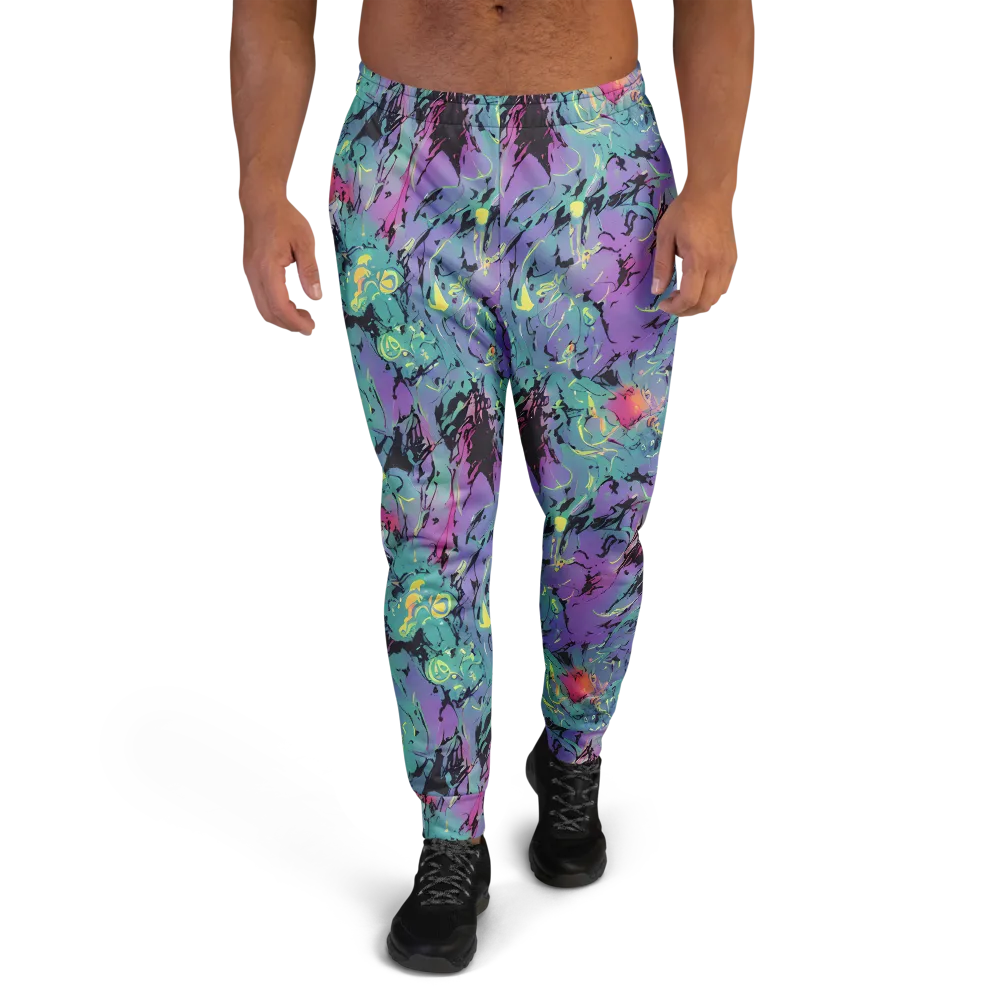 Dreamwave Flux on Men's Joggers — Front