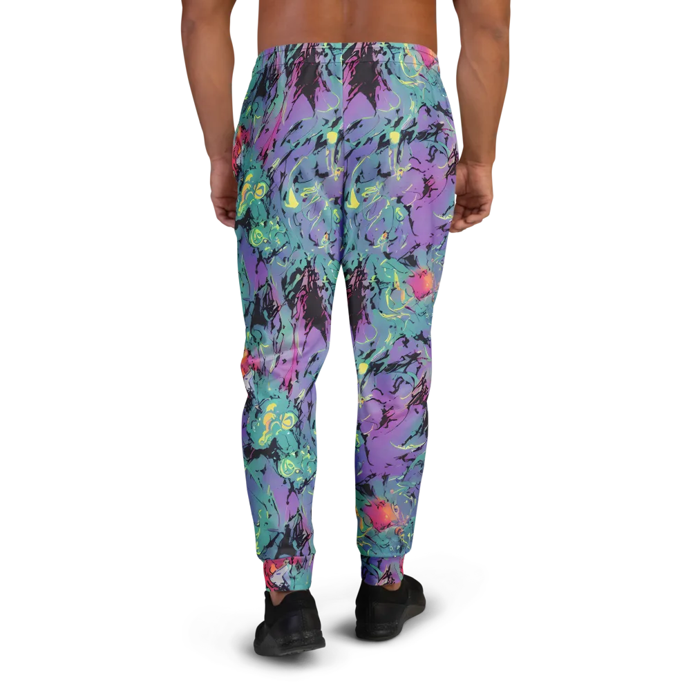 Dreamwave Flux on Men's Joggers — Back