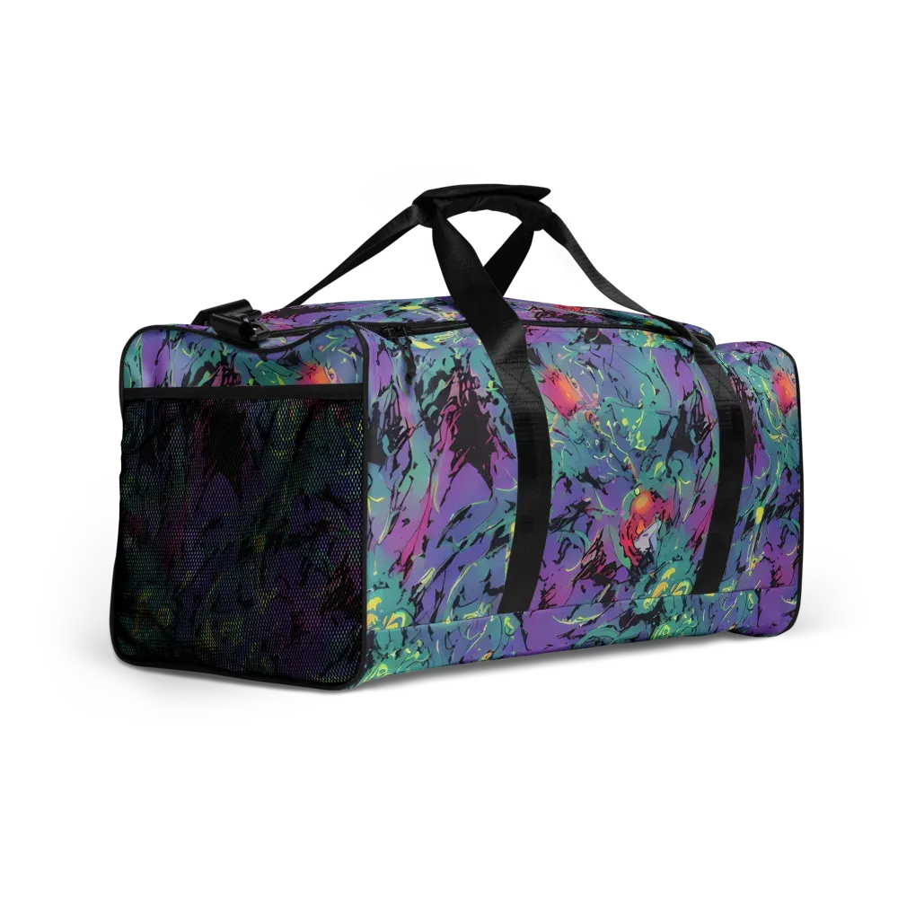 Dreamwave Flux on Duffle Bag — Right Front