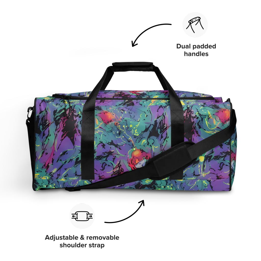 Dreamwave Flux on Duffle Bag — Front