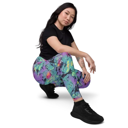 Dreamwave Flux on a Leggings with Pockets