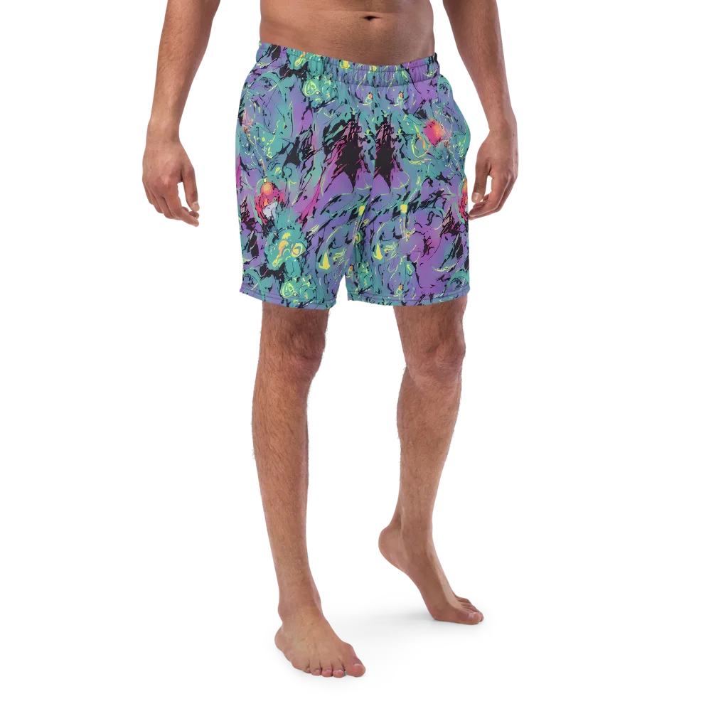 Dreamwave Flux on Swim Trunks — Front