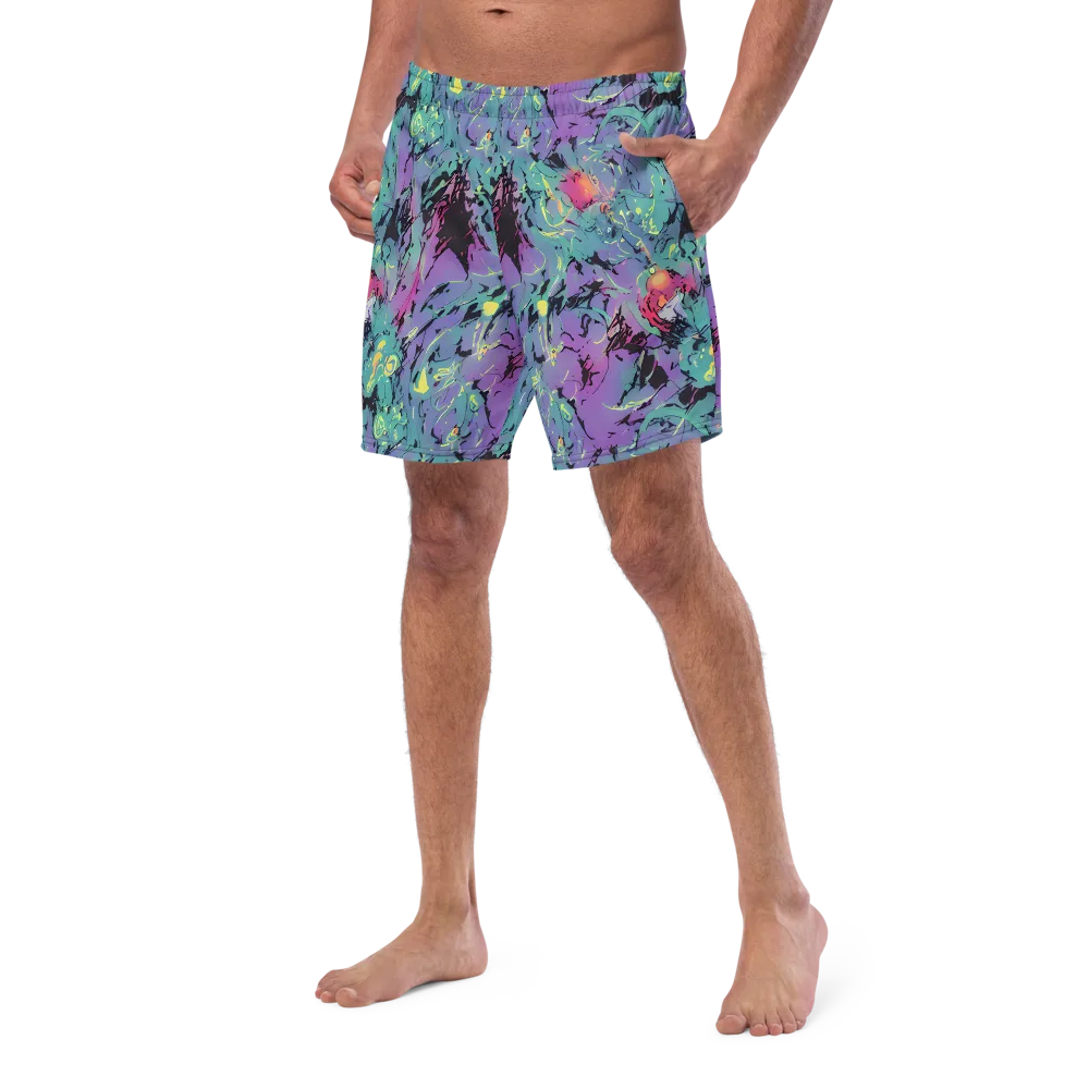 Dreamwave Flux on Swim Trunks — Left Front