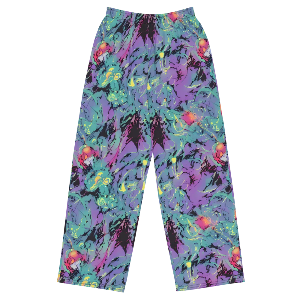 Dreamwave Flux on Wide-Leg Pants — Front