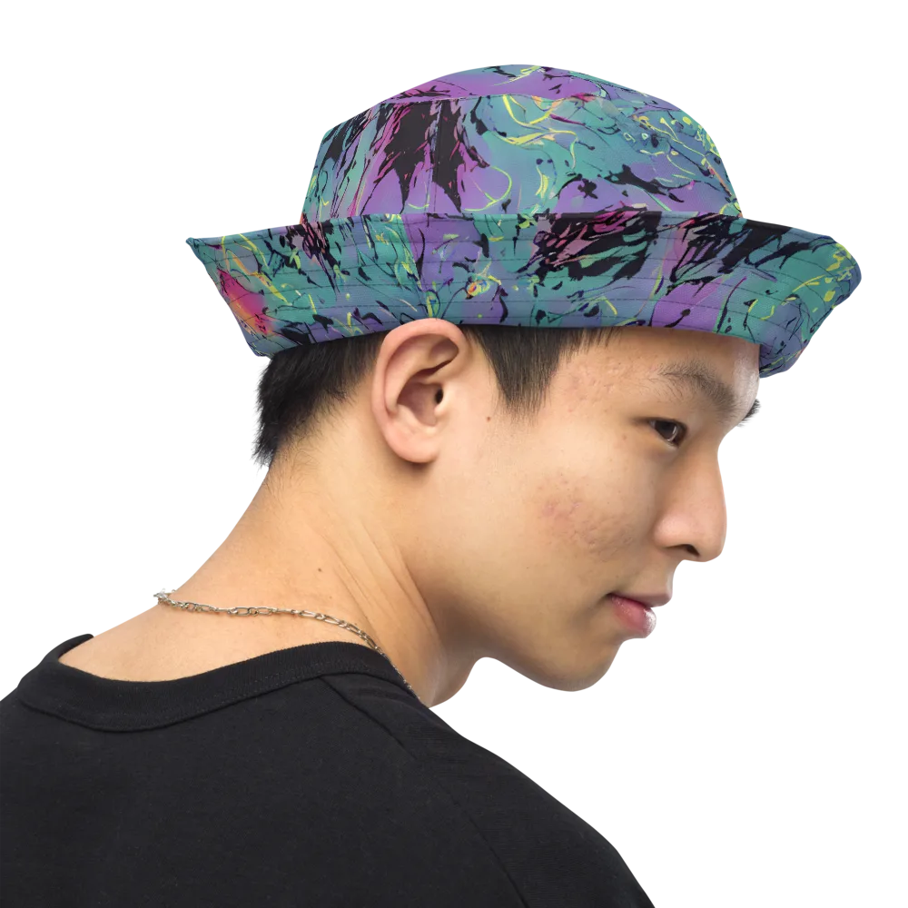 Dreamwave Flux on Reversible Bucket Hat — Right Outside