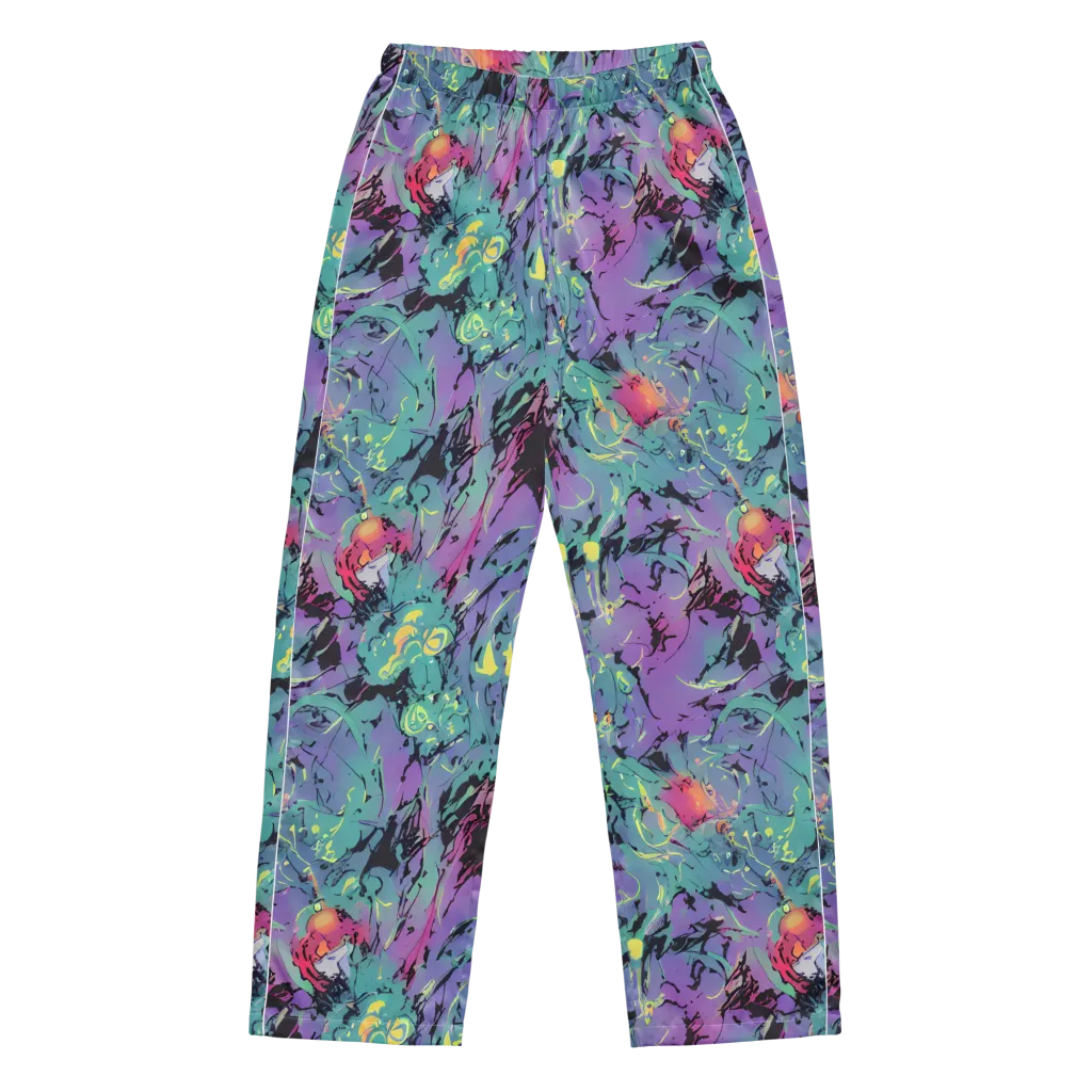 Dreamwave Flux on Women's Pajama Pants — Front