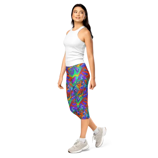 Hypercolor Splash on a Capri Leggings