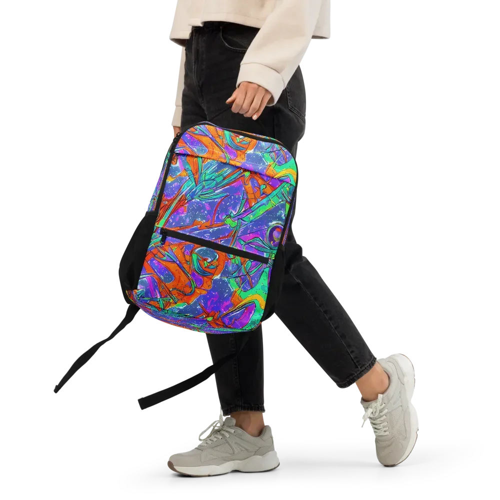 Hypercolor Splash on Utility Backpack — Front
