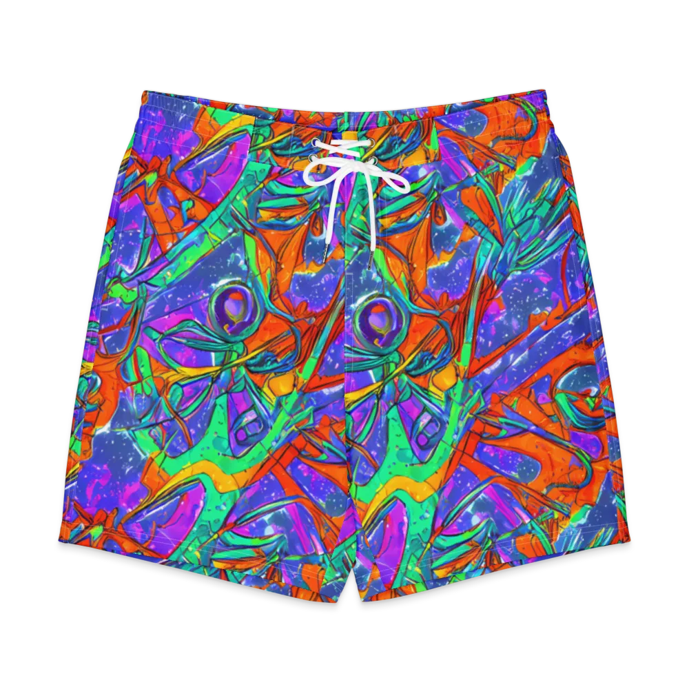 Hypercolor Splash on Men's Board Shorts — Front