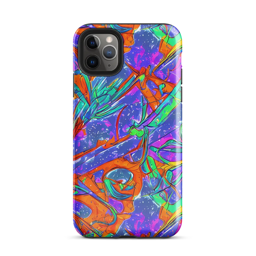Hypercolor Splash on Tough Case for iPhone® — Front