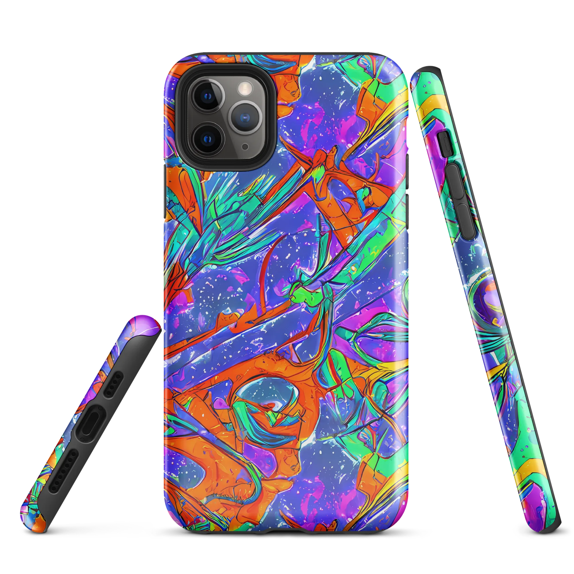 Hypercolor Splash on Tough Case for iPhone® — Front