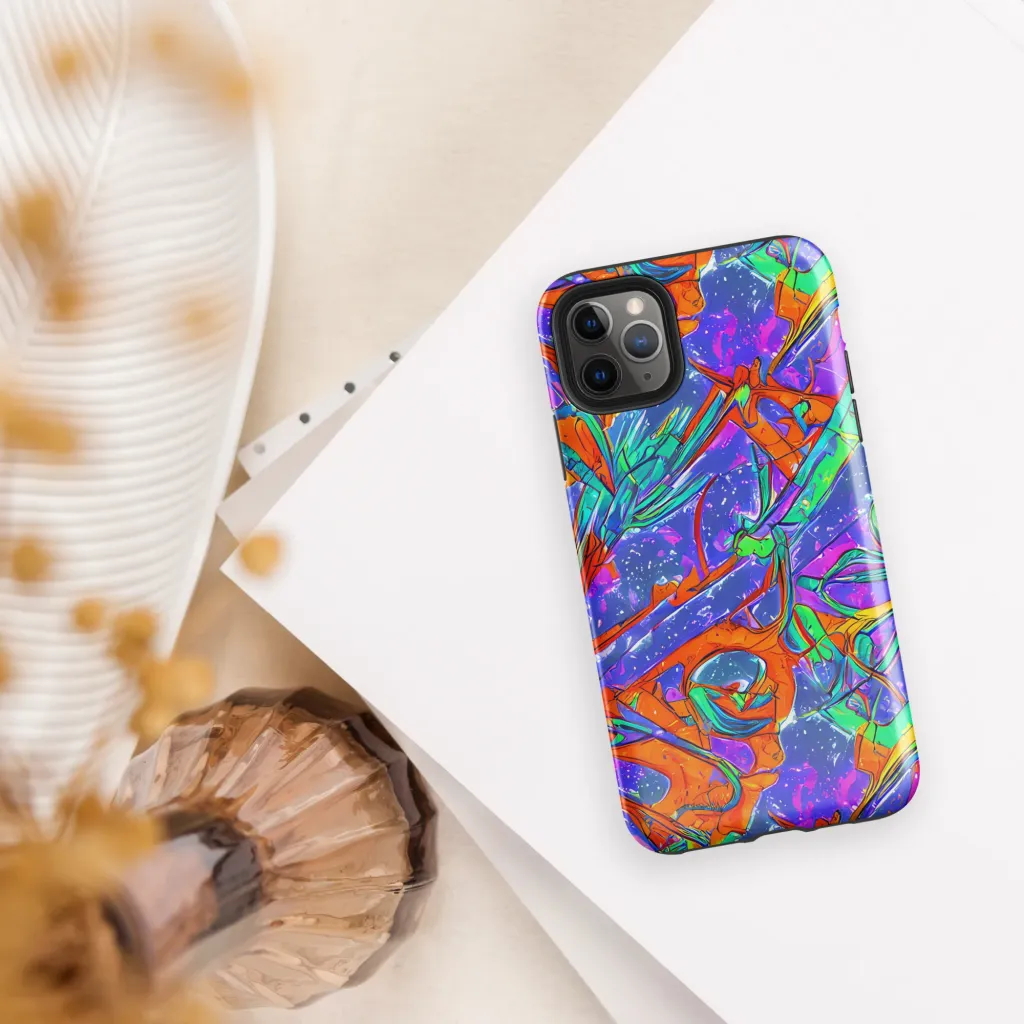 Hypercolor Splash on Tough Case for iPhone® — Front